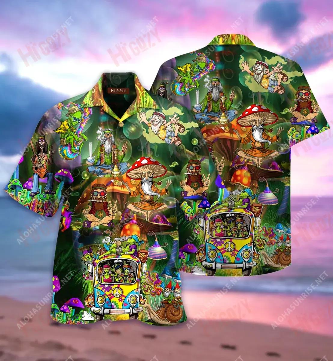 It'S A Hippie Thing You Wouldn'T Understand Short Hawaiian Shirt Vacation Hawaiian T Shirts Best Hawaiian Shirts Hawaiian Shirt Pattern, Hawaiian Shirt Gift, Christmas Gift