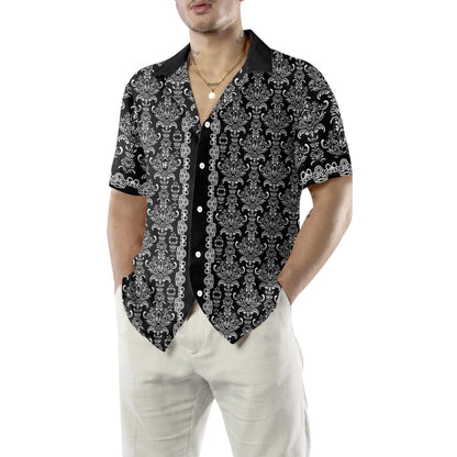 Classic Design Hawaiian Shirt Colorful Monkey With Gothic, Hawaiian For Gift