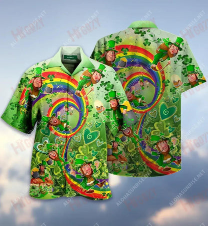Luck Is Believing You'Re Lucky Short Sleeve Shirt Vacation Hawaiian T Shirts Tactical Hawaiian Shirt Hawaiian Shirts For Women, Hawaiian Shirt Gift, Christmas Gift