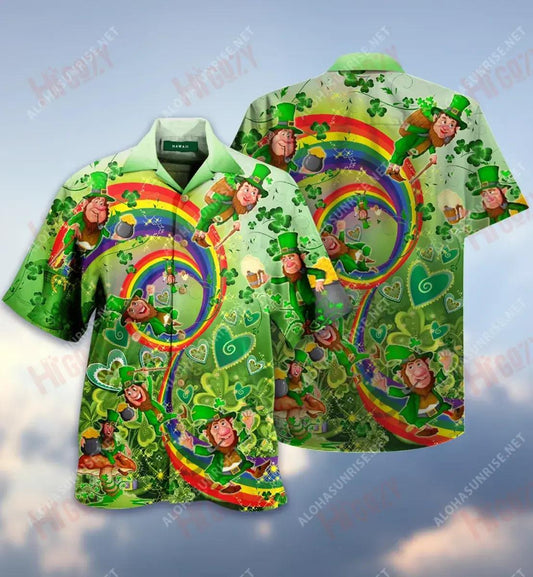 Luck Is Believing You'Re Lucky Short Sleeve Shirt Vacation Hawaiian T Shirts Tactical Hawaiian Shirt Hawaiian Shirts For Women, Hawaiian Shirt Gift, Christmas Gift