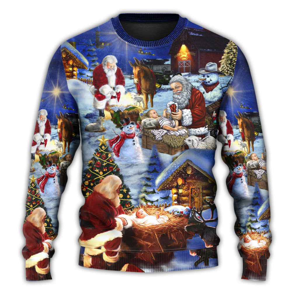 Christmas Jesus Is The Best Gift Ever Ugly Christmas Sweater, Christmas Ugly Sweater, Christmas Gift, Gift Christmas 2024