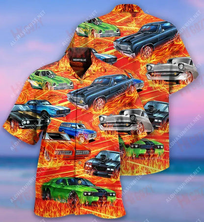 Just One More Car Auto Racing Unisex Hawaiian Shirt Ocean Aloha Shirt Custom Hawaiian Shirts Hawaiian Shirt Pattern, Hawaiian Shirt Gift, Christmas Gift