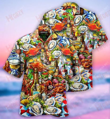I'M On Seafood Diet Unisex Hawaiian Shirt Summer Short Sleeve Best Hawaiian Shirts Hawaiian Shirts For Women, Hawaiian Shirt Gift, Christmas Gift