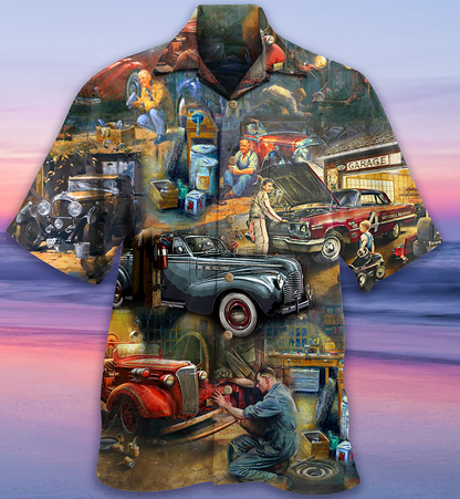 Car Fix Life _ Hawaiian Shirt-Hawaiian Shirt Gift, Christmas Gift