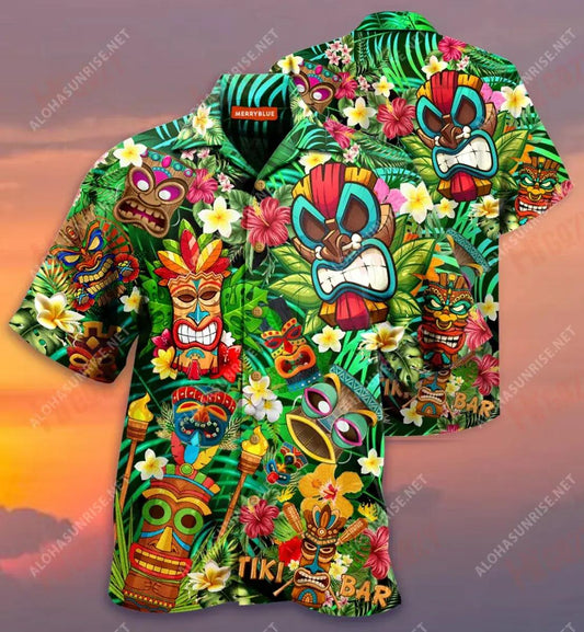 Don'T Tiki Me Off Unisex Hawaiian Shirt Hobbies Short Sleeve Best Hawaiian Shirts Funny Hawaiian Shirts, Hawaiian Shirt Gift, Christmas Gift