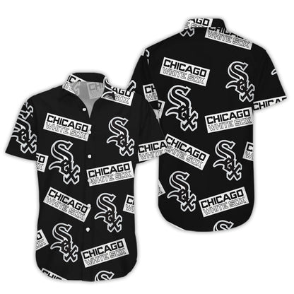 Chicago White Sox Hawaiian Shirt_Hawaiian Shirt Gift, Christmas Gift