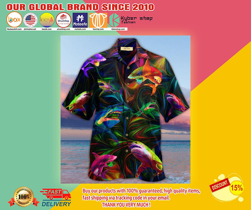 Shark Hawaiian Shirt, Hawaiian Shirt Gift, Christmas Gift