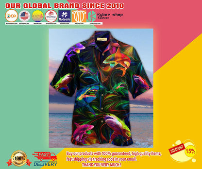 Shark Hawaiian Shirt, Hawaiian Shirt Gift, Christmas Gift