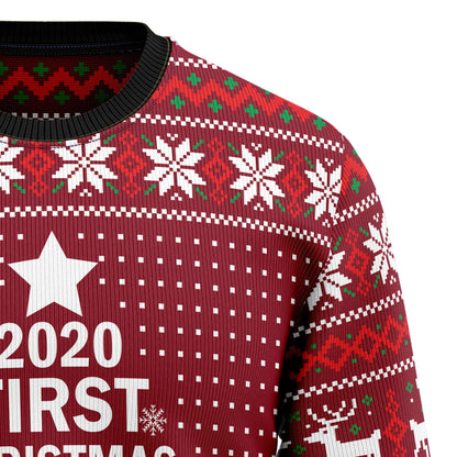 First Christmas With My Hot Fiance Ugly Christmas Sweater,Christmas Ugly Sweater,Christmas Gift,Gift Christmas 2024