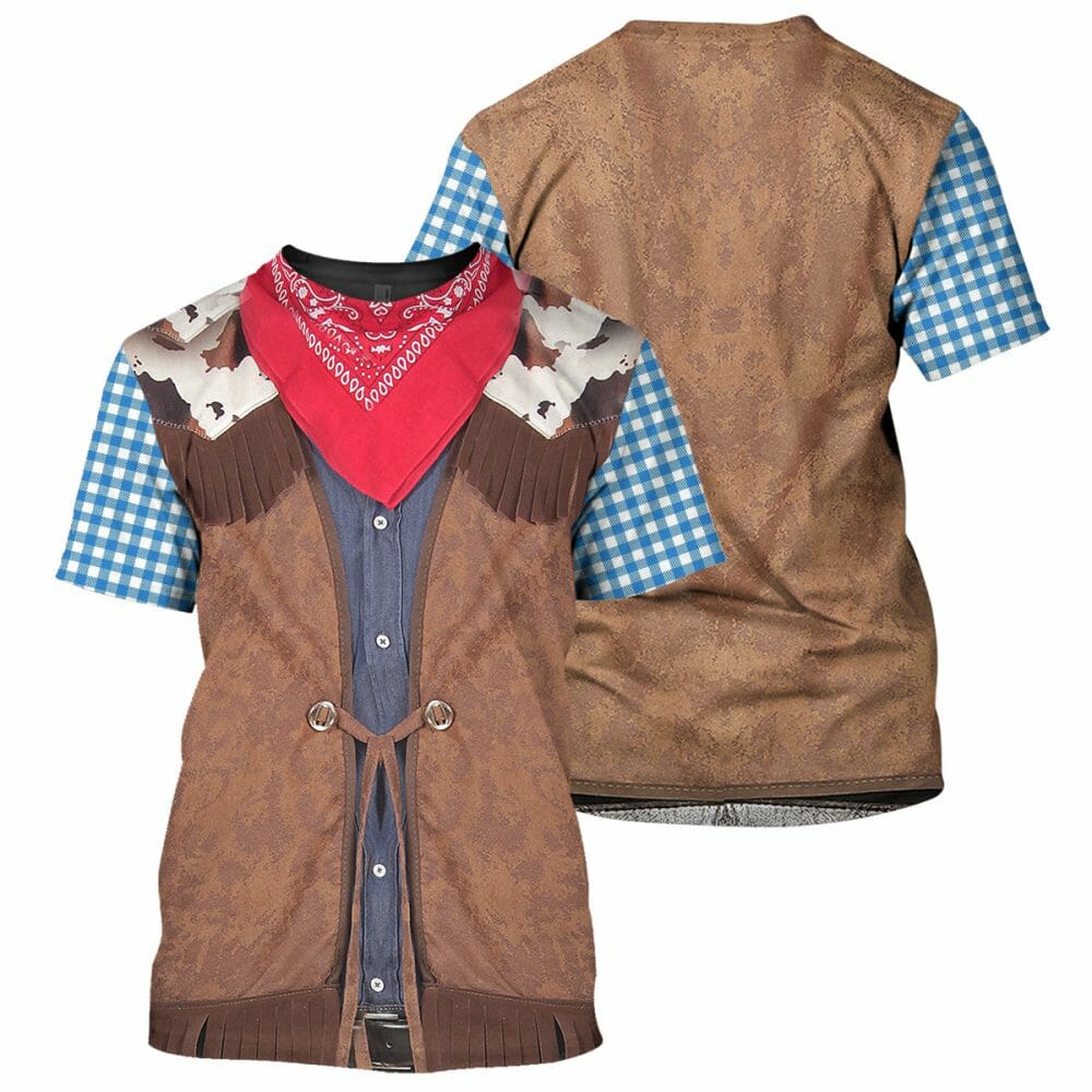 Cowboy - 3D All Over Printed Shirt Tshirt Hoodie Apparel