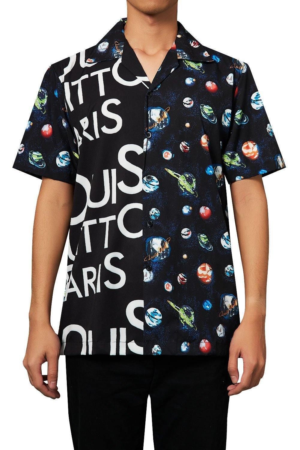 Find Mens Hawaiian Shirt Planet Letter, Hawaiian Shirt Gift, Christmas Gift