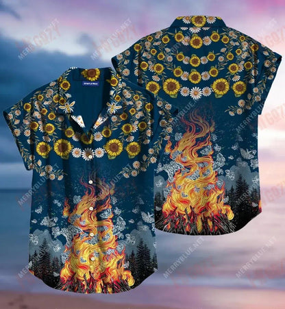 Hawaiian Shirt Summer Short Sleeve Best Hawaiian Shirts Hawaiian Shirts For Women, Hawaiian Shirt Gift, Christmas Gift