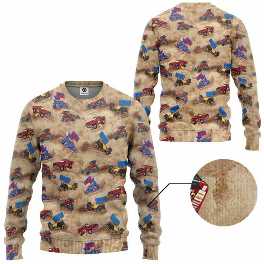 3D Dirt Track Racing Custom T-Shirt Hoodie Bekleidung