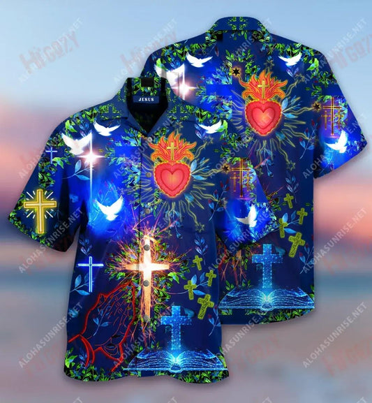 Put God First And You'Ll Be Last Unisex Short Hawaiian Shirt Hobbies Short Sleeve Vintage Hawaiian Shirts Hawaiian Shirts For Women, Hawaiian Shirt Gift, Christmas Gift