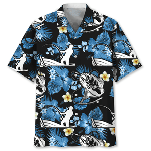 Fishing nature Hawaiian shirt_ Hawaiian Shirt Gift, Christmas Gift