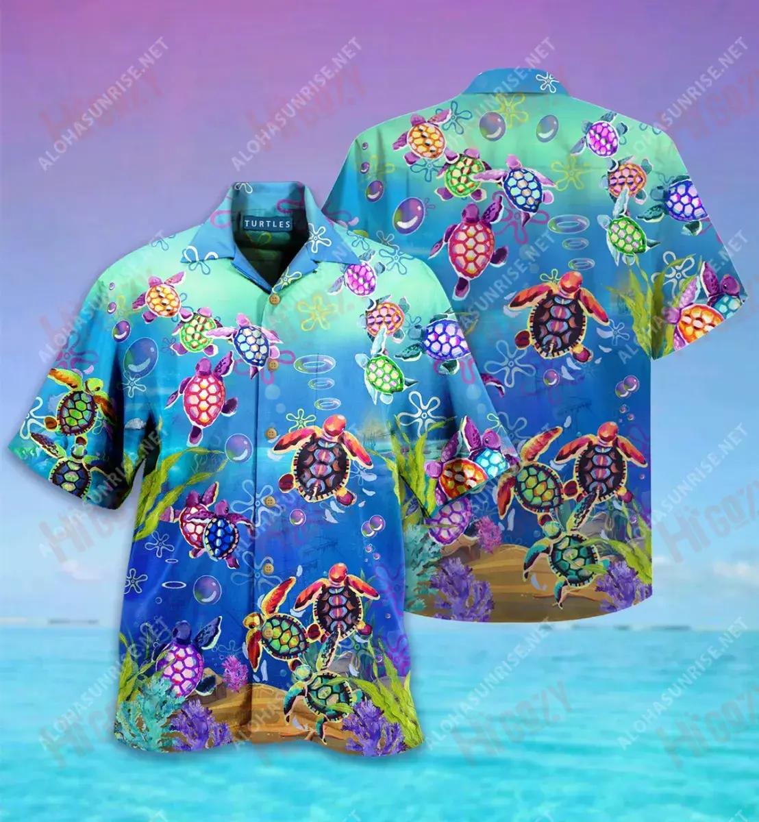 All I Need Is Vitamin Sea Short Hawaiian Shirt Ocean Hawaiian T Shirts Hawaiian Crazy Shirts Funny Hawaiian Shirts, Hawaiian Shirt Gift, Christmas Gift