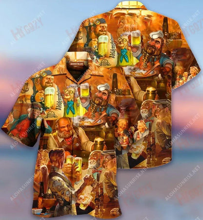 Hey You, Drink Together Unisex Hawaiian Shirt Ocean Short Sleeve Vintage Hawaiian Shirts Funny Hawaiian Shirts, Hawaiian Shirt Gift, Christmas Gift