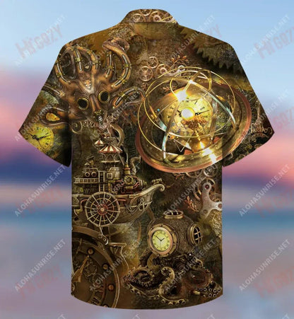 Steampunk Revolution Short Short Sleeve Shirt Hobbies Hawaiian T Shirts Tactical Hawaiian Shirt Hawaiian Shirt Pattern, Hawaiian Shirt Gift, Christmas Gift