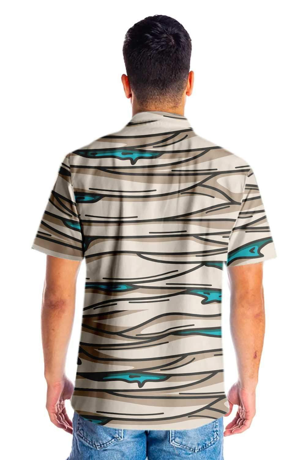 Cool Halloween Mummy Costume Design Hawaiian Shirt,Hawaiian Shirt Gift, Christmas Gift