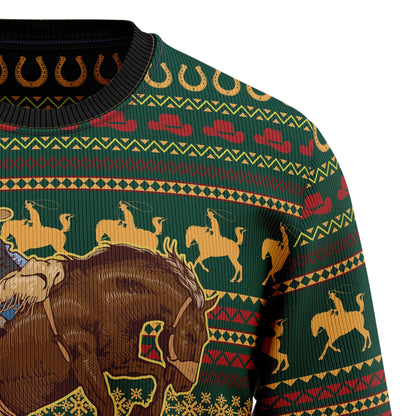 Amazing Cowboy HZ92402 Ugly Christmas Sweater Christmas Tshirt Hoodie Apparel,Christmas Ugly Sweater,Christmas Gift,Gift Christmas 2024