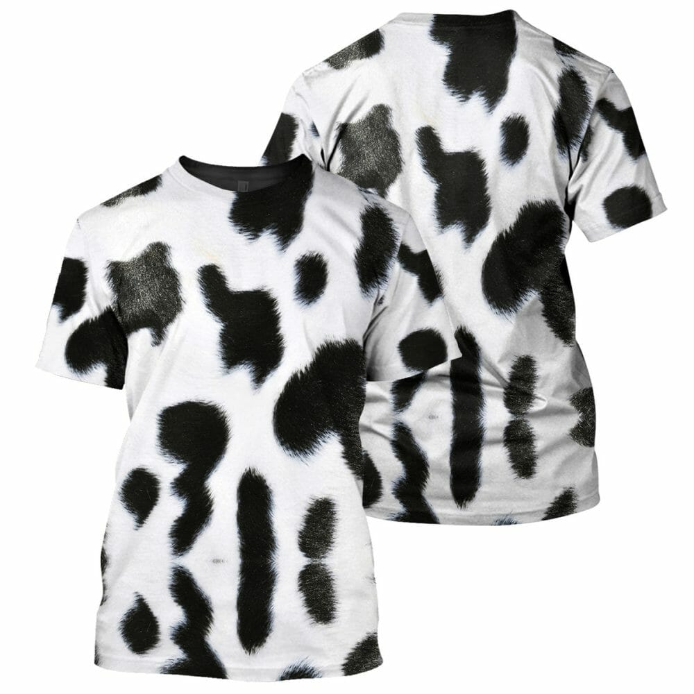 Dairy Cow - 3D All Over Printed Shirt Tshirt Hoodie Apparel