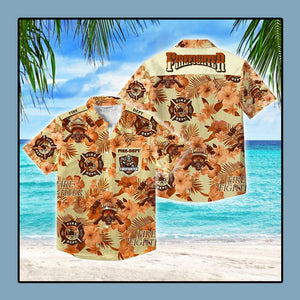 Firefighter fathers day Hawaiian Shirt_ Hawaiian Shirt Gift, Christmas Gift