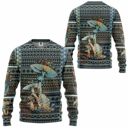 3D Mushroom Custom Tshirt Hoodie Apparel