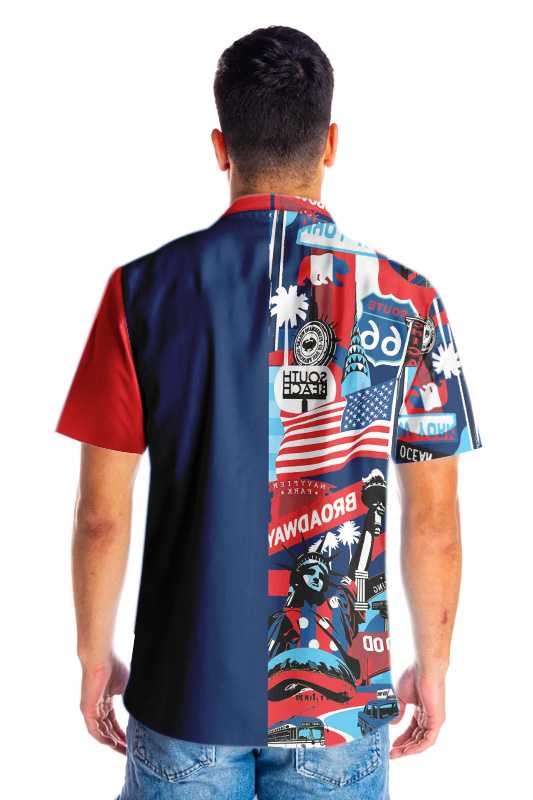America Pop Art Hawaiian Shirt, Hawaiian Shirt Gift, Christmas Gift