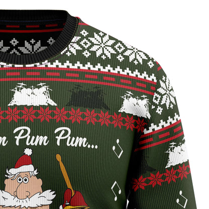 Drum Solo Ugly Christmas Sweater,Christmas Ugly Sweater,Christmas Gift,Gift Christmas 2024