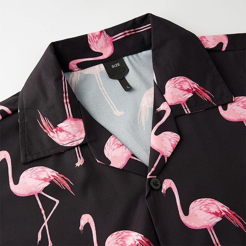 Buy Mens Hawaiian Shirts Flamingo-Hawaiian Shirt Gift, Christmas Gift