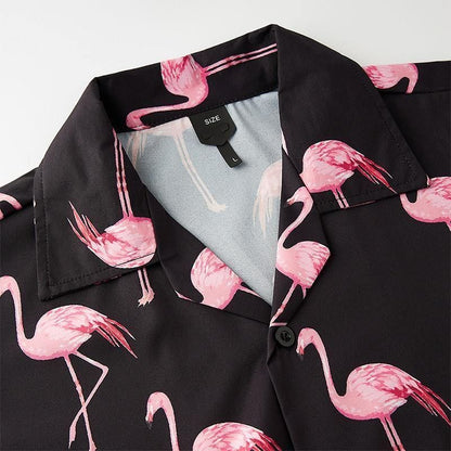 Buy Mens Hawaiian Shirts Flamingo-Hawaiian Shirt Gift, Christmas Gift