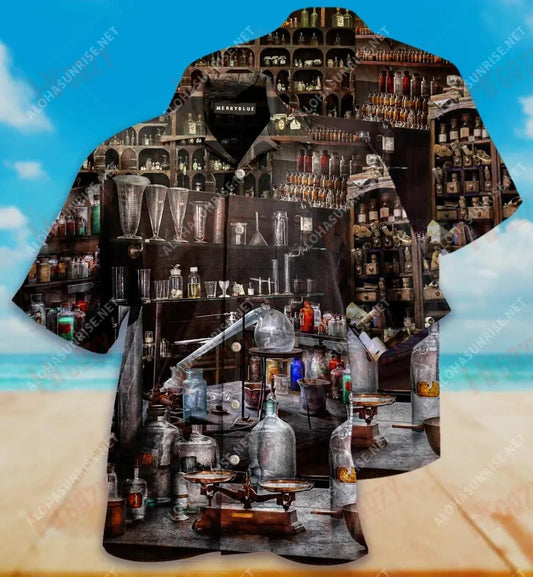 Keep Calm It'S Only Chemistry Unisex Hawaiian Shirt Vacation Short Sleeve Best Hawaiian Shirts Hawaiian Shirt Pattern, Hawaiian Shirt Gift, Christmas Gift
