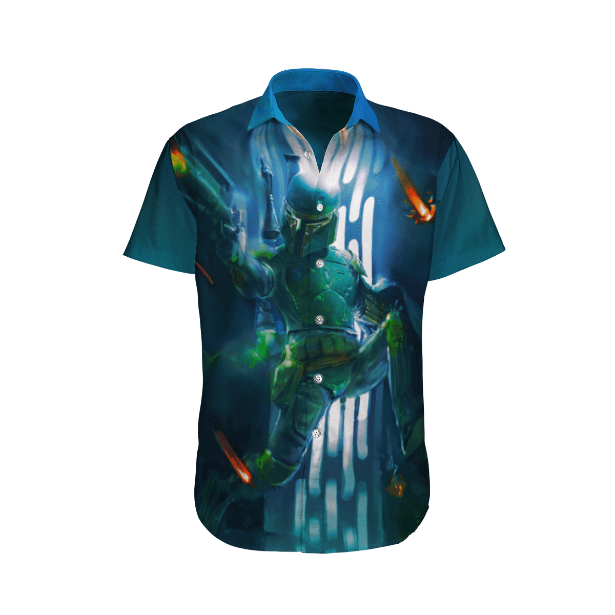 Boba fett Hawaiian shirt, Hawaiian Shirt Gift, Christmas Gift