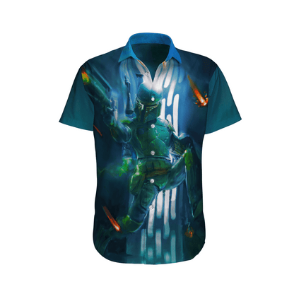 Boba fett Hawaiian shirt, Hawaiian Shirt Gift, Christmas Gift