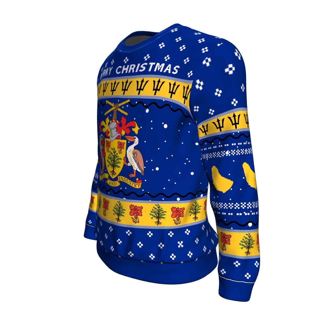 Barbados Christmas Sweater, Christmas Ugly Sweater, Christmas Gift, Gift Christmas 2024