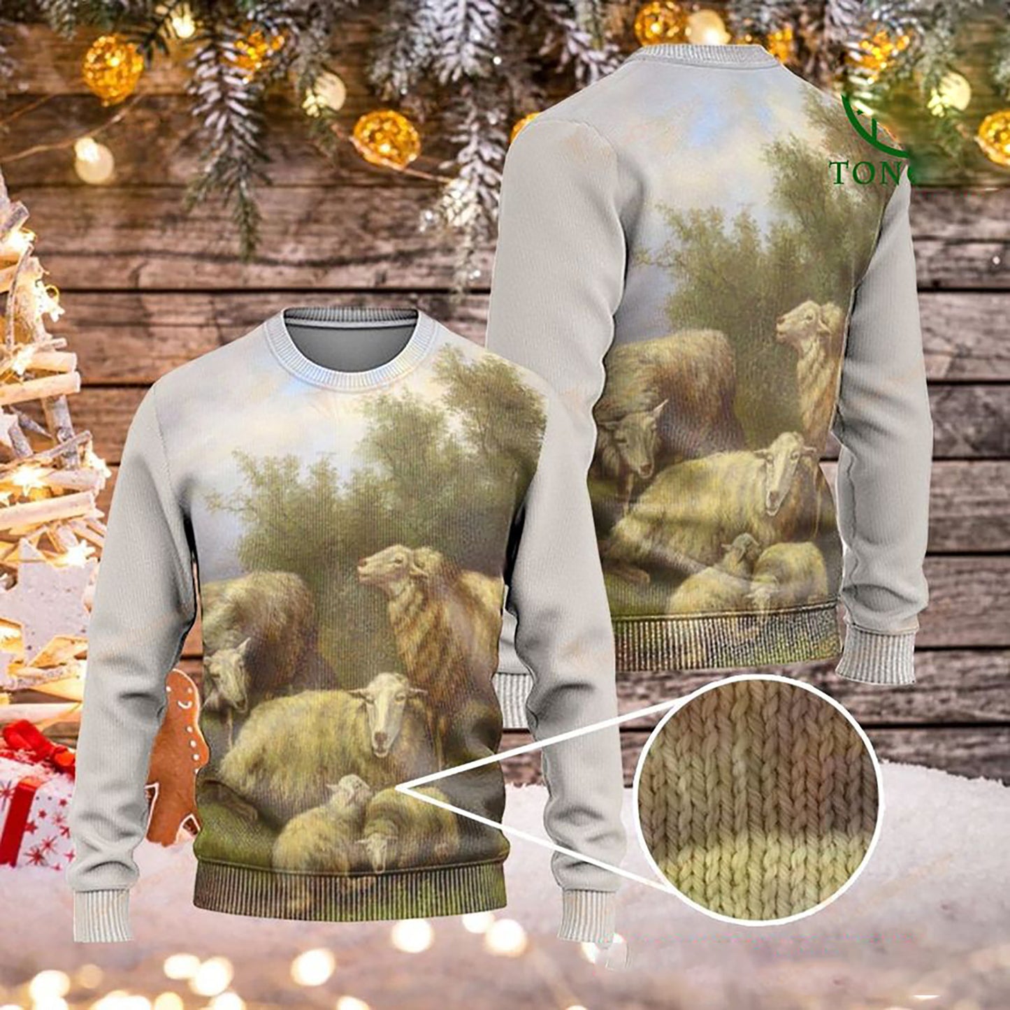 Vintage Sheep Christmas Ugly Sweaters, Christmas Ugly Sweater, Christmas Gift, Gift Christmas 2024