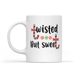 Funny Christmas Outfit - Twisted But Sweet  White Mug Gift For Christmas