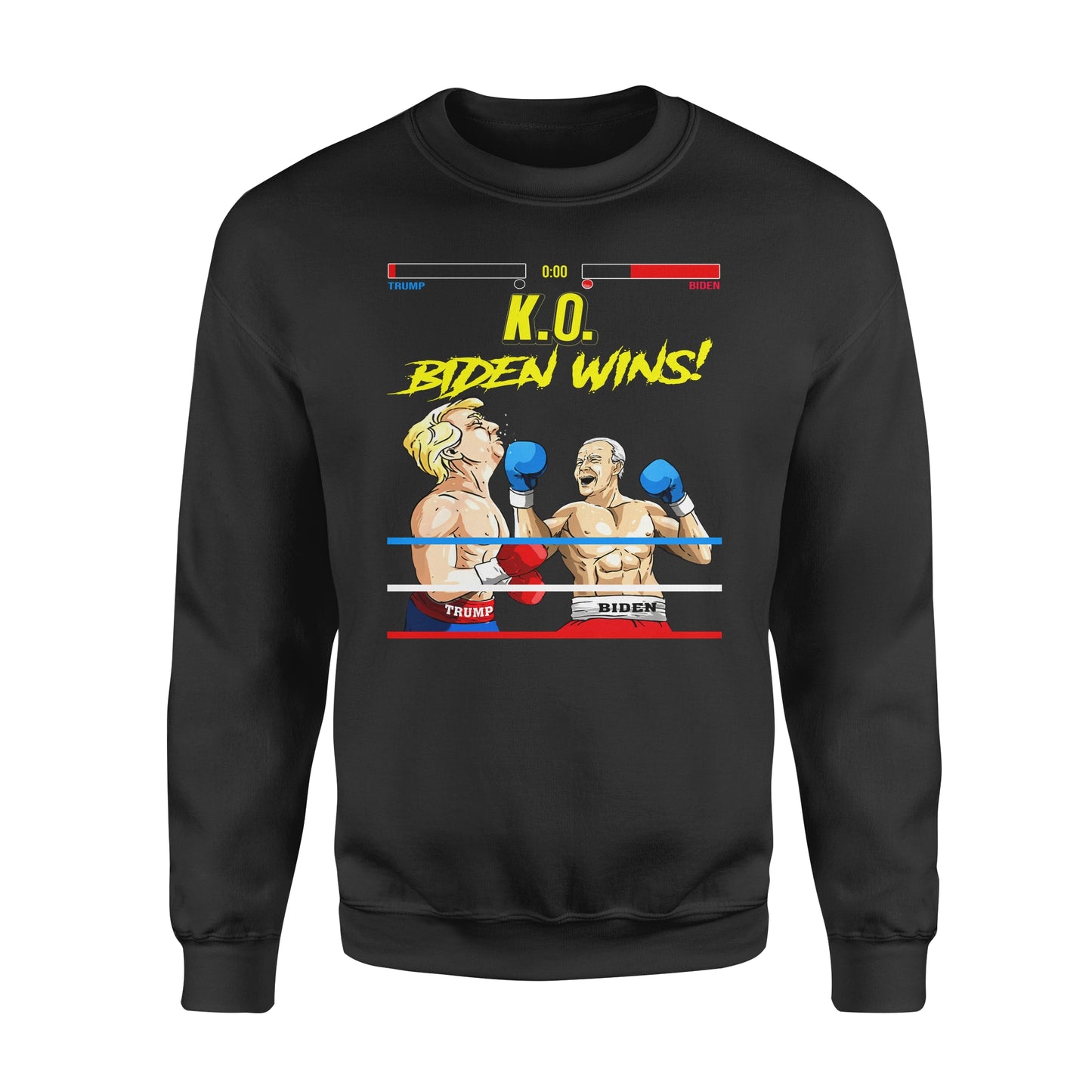 Biden gewinnt Biden 46 gewählt Feiern Sie Biden 46. Präsident - Lustige Sweatshirt Geschenke Weihnachten hässlicher Pullover für Männer und Frauen 