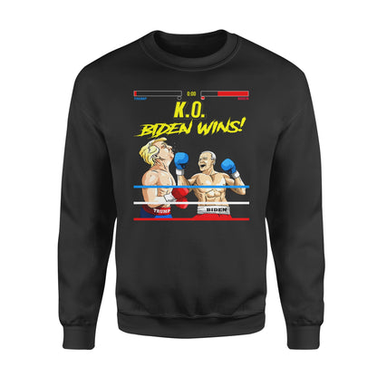 Biden gewinnt Biden 46 gewählt Feiern Sie Biden 46. Präsident - Lustige Sweatshirt Geschenke Weihnachten hässlicher Pullover für Männer und Frauen 