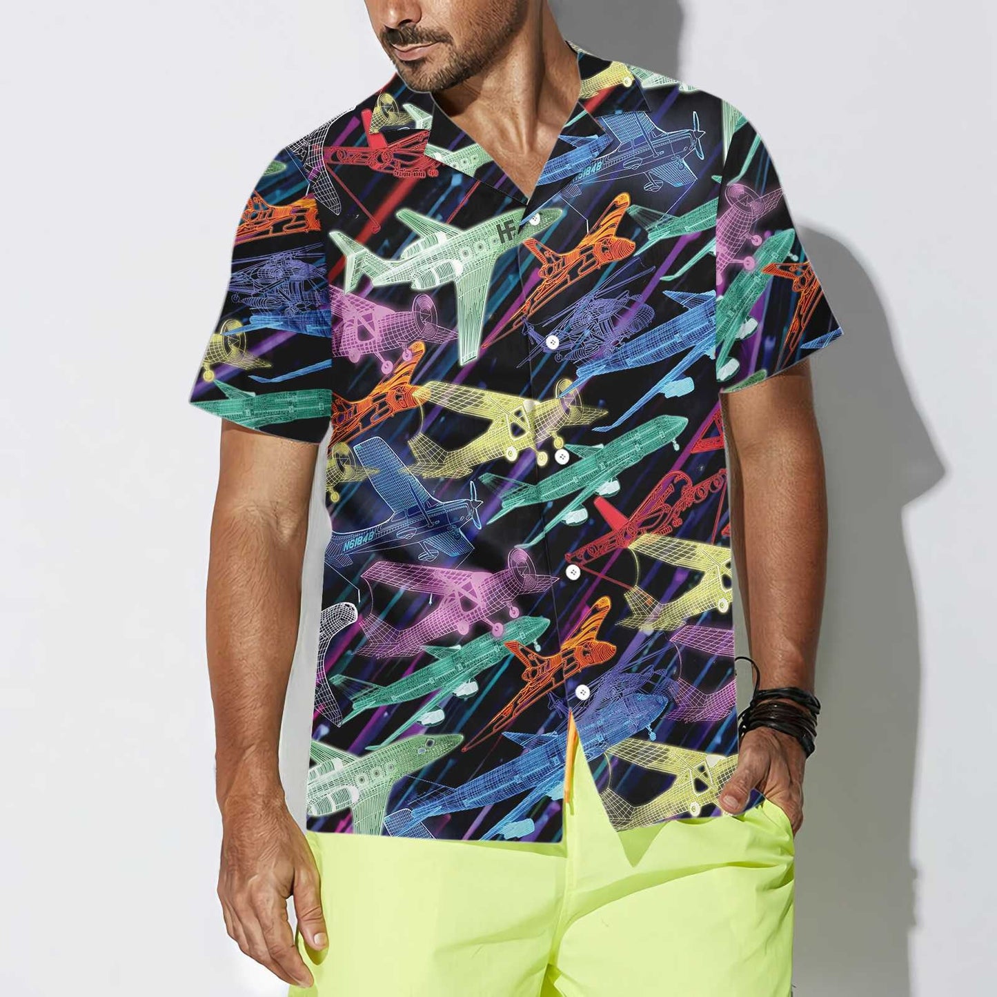 Vivid Design Hawaiian Shirt I Want To Fly Away, Hawaiian Shirt Gift, Christmas Gift
