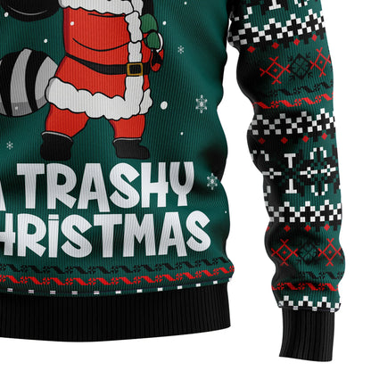 Raccoon Trashy Christmas Ugly Christmas Sweater, Christmas Gift,Gift Christmas 2024