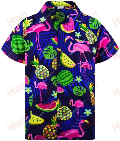 Hawaiian Shirt Summer Short Sleeve Best Hawaiian Shirts Hawaiian Shirts For Women, Hawaiian Shirt Gift, Christmas Gift