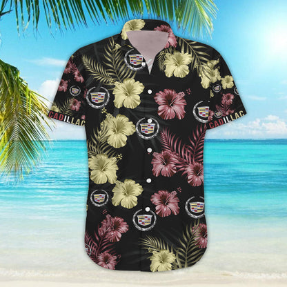Cadillac Hawaiian Shirt_ Hawaiian Shirts -Hawaiian Shirt Gift, Christmas Gift