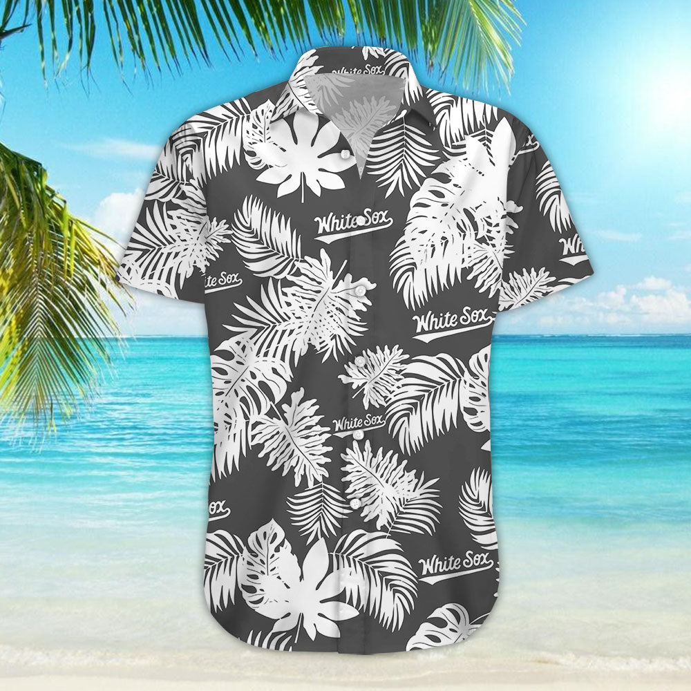 Chicago White Sox Reyn Spooner Aloha Hawaiian Aloha Shirt Hawaiian Shorts Beach Short Sleeve_Hawaiian Shirt Gift, Christmas Gift