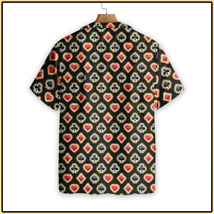 Casino Poker Black Hawaiian Shirt_Hawaiian Shirt Gift, Christmas Gift
