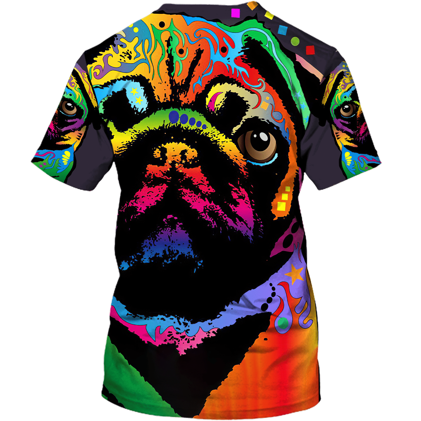 The Bull Dog Cool Pattern Design Hawaiian Shirt,Hawaiian Shirt Gift, Christmas Gift