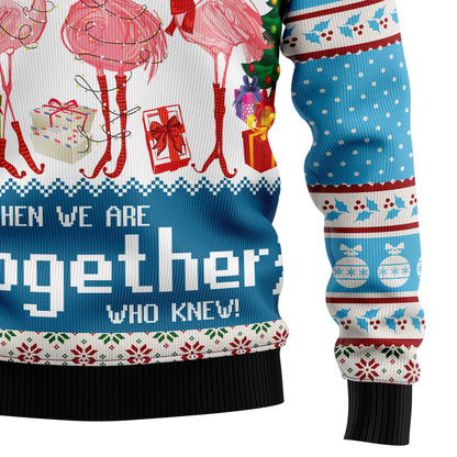 Flamingo Together Ugly Christmas Sweater,Christmas Ugly Sweater,Christmas Gift,Gift Christmas 2024
