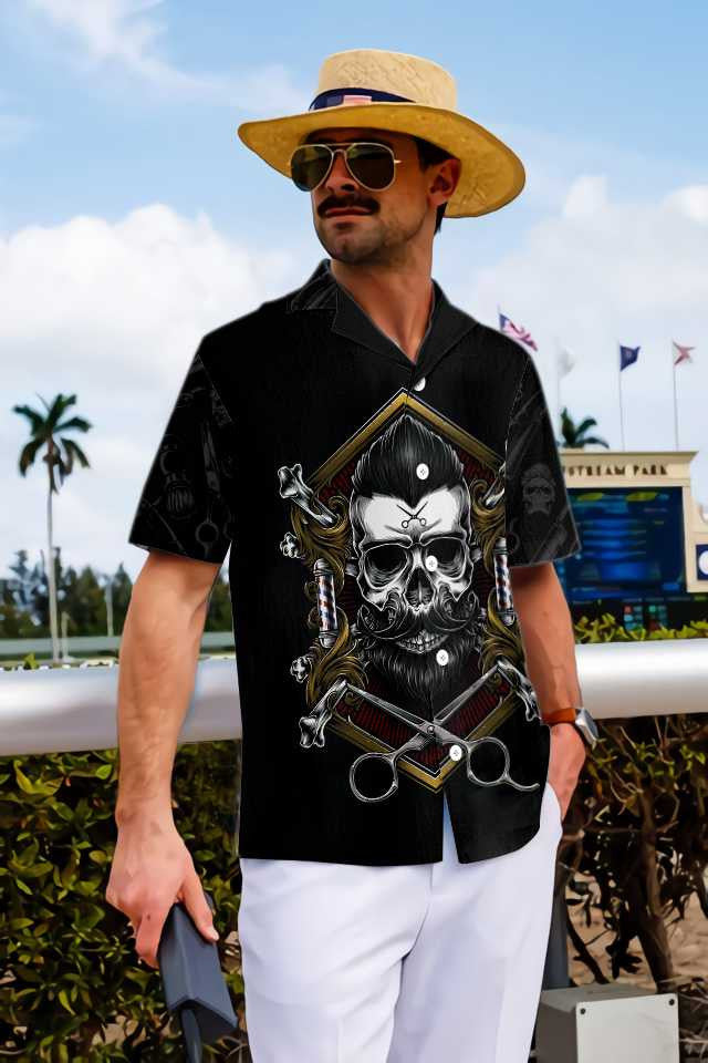 Cool Design Hawaiian Shirt A Barber Is Always A Barber, Hawaiian Shirt Gift, Christmas Gift