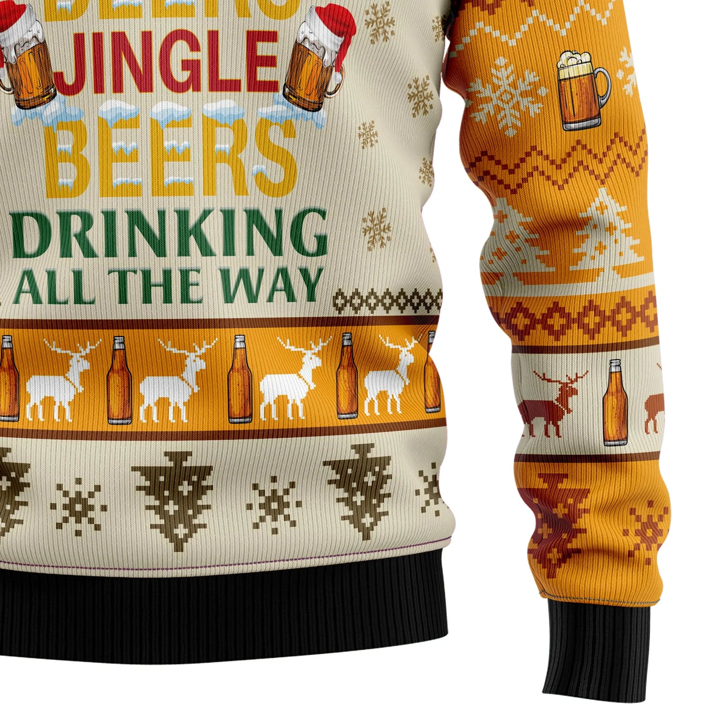 Jingle Beer Ugly Christmas Sweater,Christmas Ugly Sweater,Christmas Gift,Gift Christmas 2024