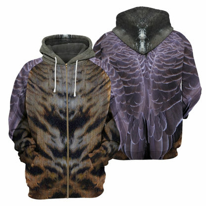 Greater White-Fronted Goose - 3D All Over Printed Shirt Tshirt Hoodie Apparel
